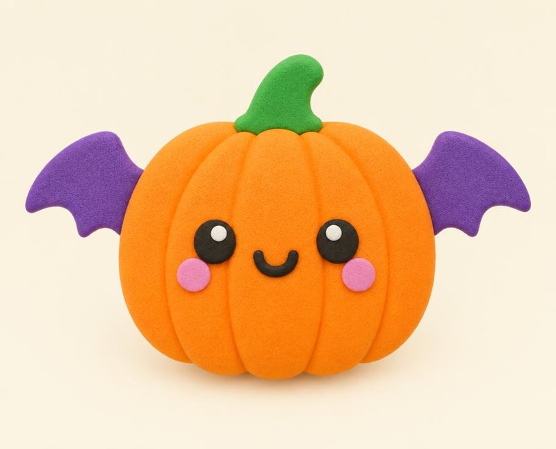 Halloween Bat Pumpkin